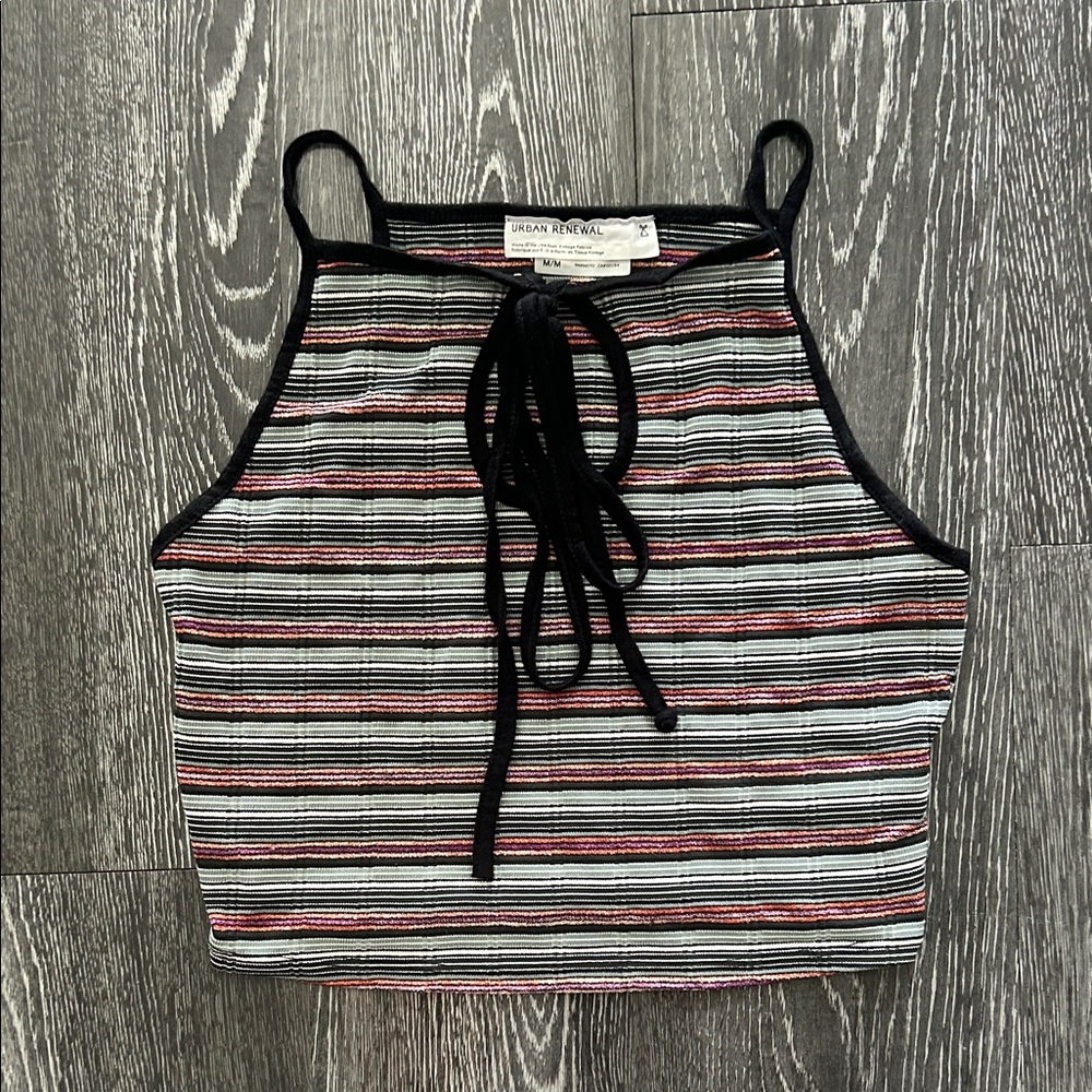 Urban Outfitters Renewal Striped Tank Top